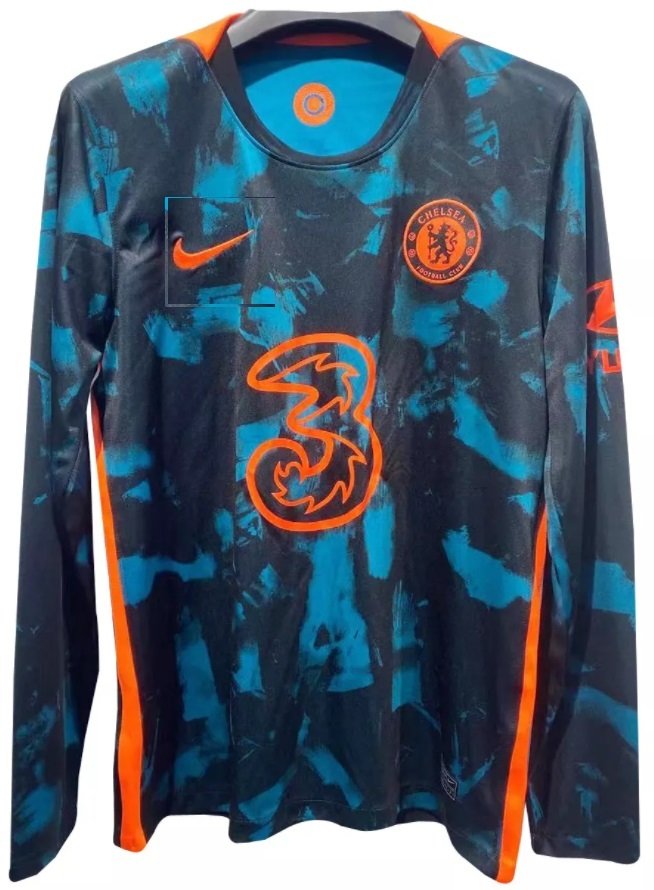Camisa III Chelsea 2021 2022 Third manga comprida